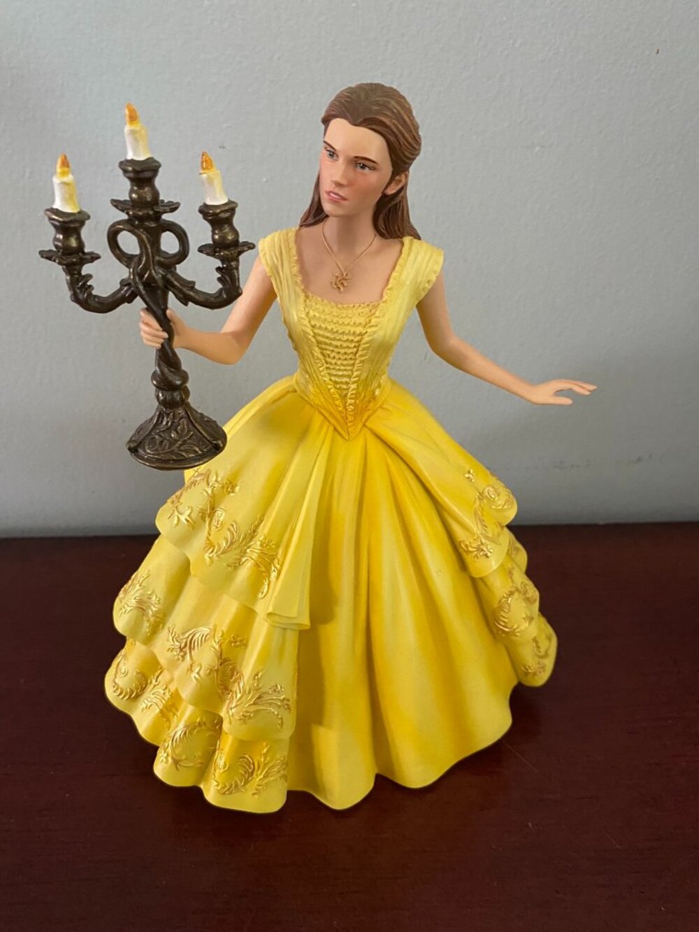 Enesco Disney Showcase Live Action BELLE Beauty & the Beast Cinematic Figurine